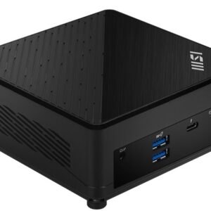 PC MSI CUBI 5 I5 8G 512G BK FREEDOS I5-1235U SSD M.2+2,5 BLACK FREEDOS