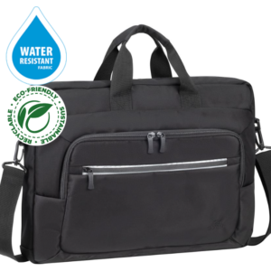 BORSA X LAPTOP 15/16BLACK RICICLAT A NYLON CON TAPPI BOTTIGLIE PLASTIC