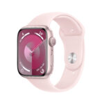 WATCH 9 45MM GPS ROSA ALLUMIN.CASSA CINTURINO ROSA SPORT  M/L