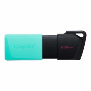 PEN DRIVE 3.2 256GB TYPE-A EXODIA M BLACK/TEAL KINGSTON CAPPUCCIO REMOV