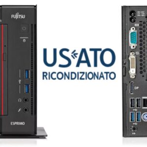 PC REF I7 8GB 256GB W10P P.SERIALE I7-6700T  FUJITSU Q556/2 TINY MINI