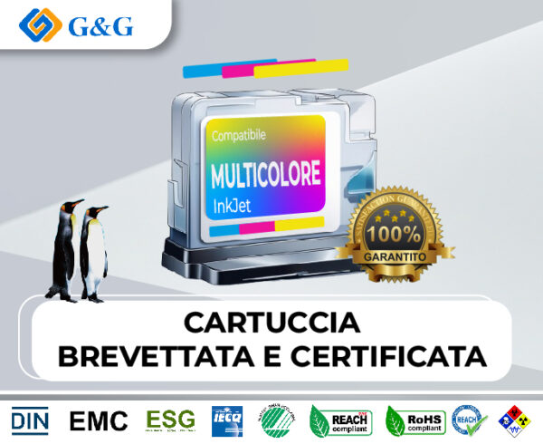 INK G&G CAN CL-561XL CMY 18ML RIGENERATO (MULTIPACK)