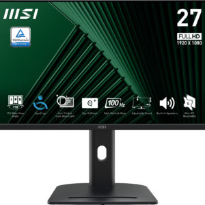 MON 27IPS FHD BK MM PIVOT MSI PRO MP275PG 1MS 100HZ