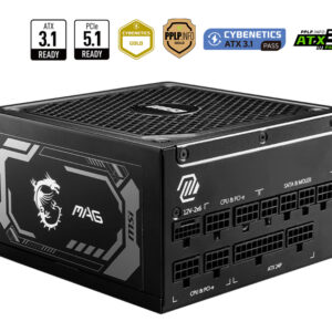 ALIMENTATORE 1250W MAG A1250GL 80+ FULLY MODULAR GOLD 306-7ZP9A11-CE0