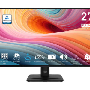 MON 27IPS H/D/V BK MM FHD 120HZ MSI PRO MP271A E2 BLACK 16:9